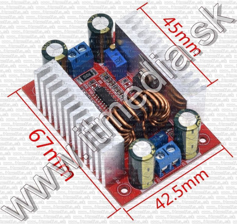 LED meghajtó DC-DC BOOST konverter 10-50V 400W 15A (10-60V) BULK INFO! (IT14019) Image of LED meghajtó DC-DC BOOST konverter 10-50V 400W 15A (10-60V) BULK INFO! (IT14019)