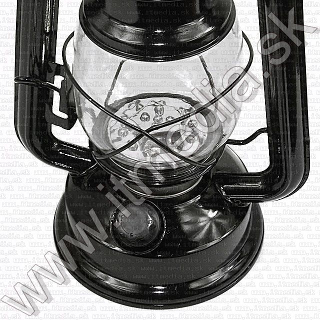 Image of Rustical LED Light Lantern *Hurricane II* 15-led (IT7578)