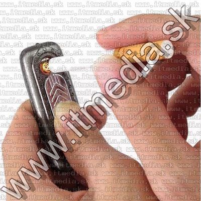 Image of Flameless Electronic Cigarette Lighter Rechargeable with UV light (IT7983)