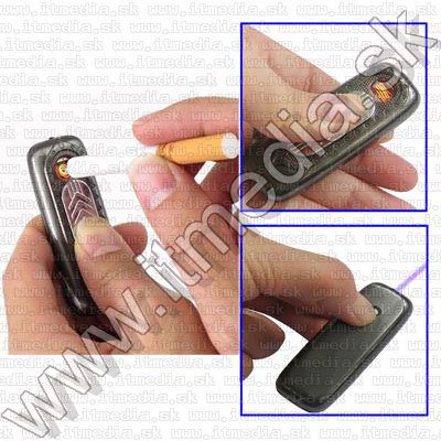 Image of Flameless Electronic Cigarette Lighter Rechargeable with UV light (IT7983)