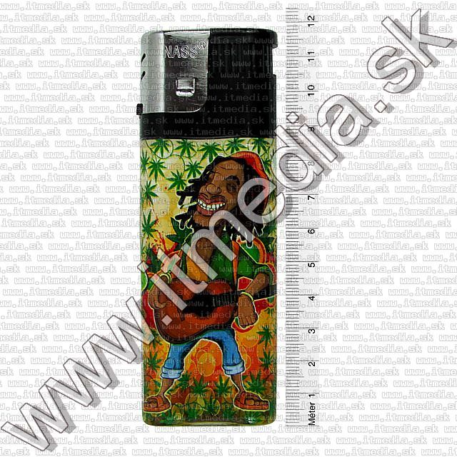 Image of NASS Electronic XXL cigarette lighter *Ganja* (IT7224)