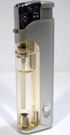 Image of TOM Electronic cigarette lighter +White LED 1pcs (IT5902)