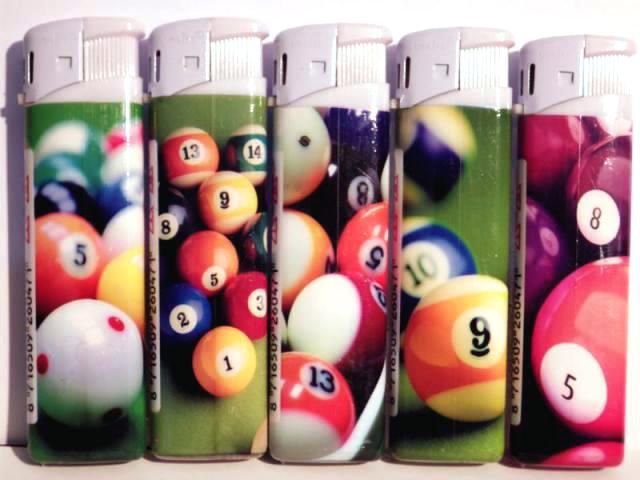 Image of Unilite elektromos öngyújtó (tölthető) Biliárd (IT10435)