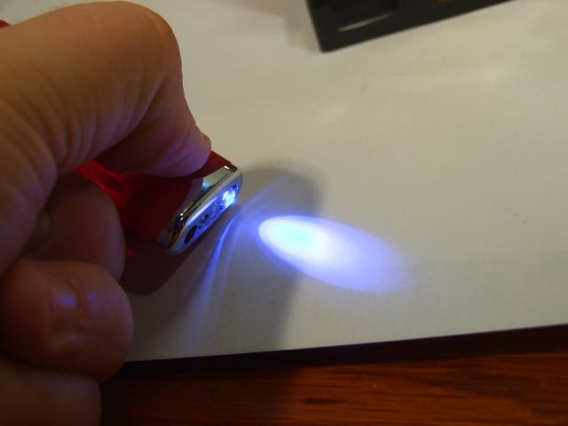 Image of Electronic cigarette lighter +BLUE LED 50-set INFO! (IT3405)
