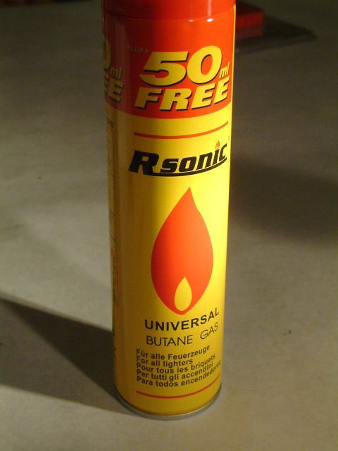 Image of Universal Lighter refill Gas (butane,250-300ml) (IT1703)