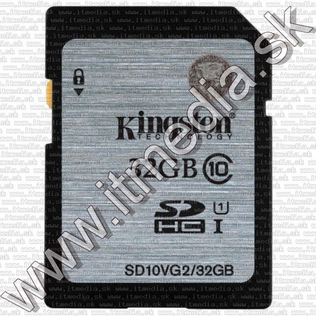 Image of Kingston SD-HC card 32GB UHS-I U1 Class10 (SD10VG2) (IT11339)