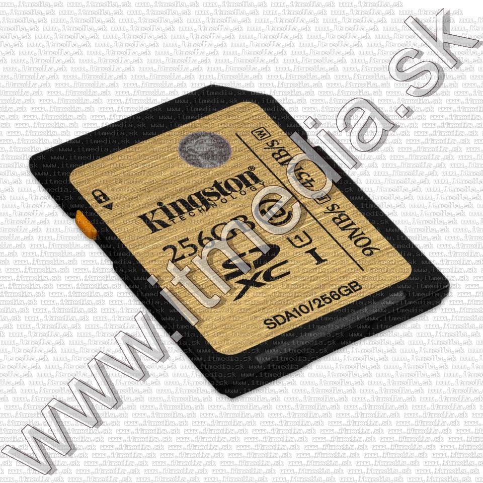 Kingston SD-XC card 256GB UHS-I U1 GOLD Class10 (SDA10) (IT11461) Image of Kingston SD-XC card 256GB UHS-I U1 GOLD Class10 (SDA10) (IT11461)