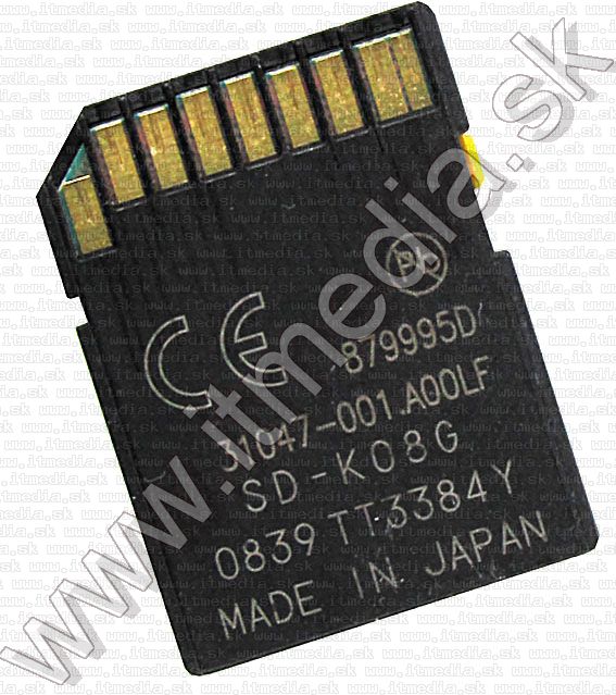 Image of Kingston SD-HC card, 8GB info! Class4 (IT5576)