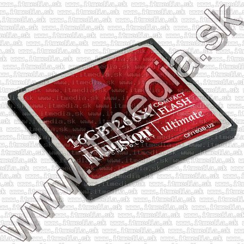 Image of Kingston Compact Flash (CF) card 16GB *Ultimate* 266x (IT7901)