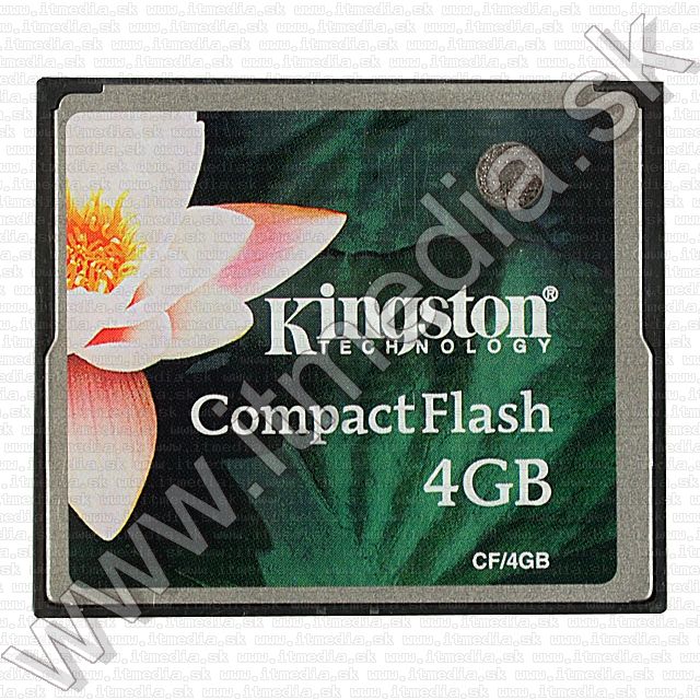 Image of Kingston Compact Flash (CF) card 4GB (IT7406)