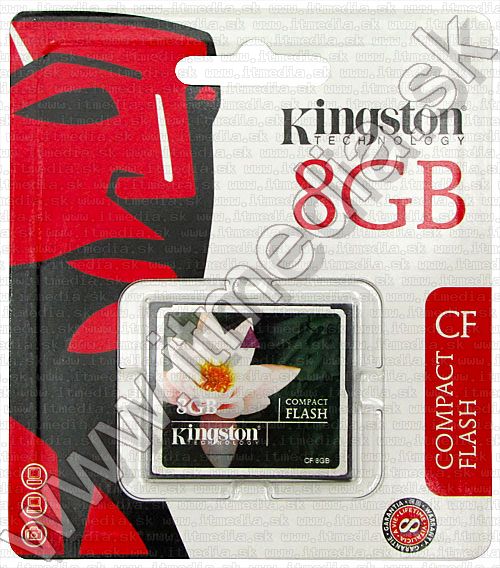 Image of Kingston Compact Flash (CF) card 8GB (IT5406)