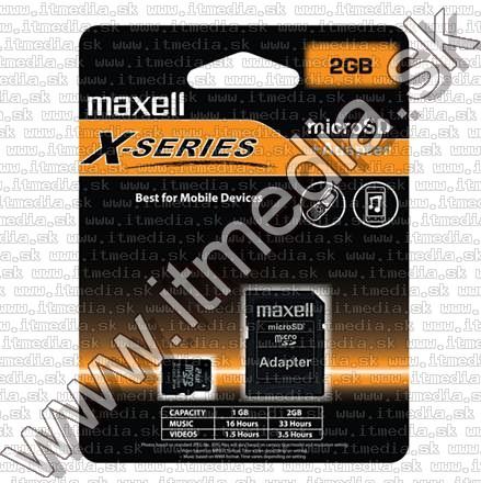 Image of Maxell _microSD_ Secure Digital card 2GB (IT7646)