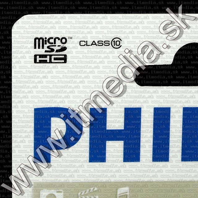 Image of Philips microSD-HC Secure Digital card 32GB +ADAPTER Class10 (IT8763)