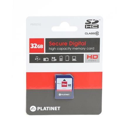 Image of Platinet SD-HC card 32GB *Class10* INFO! (IT7371)
