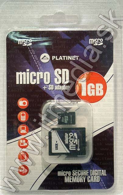 Image of Platinet _microSD_ card 1GB *3 year* (IT4524)