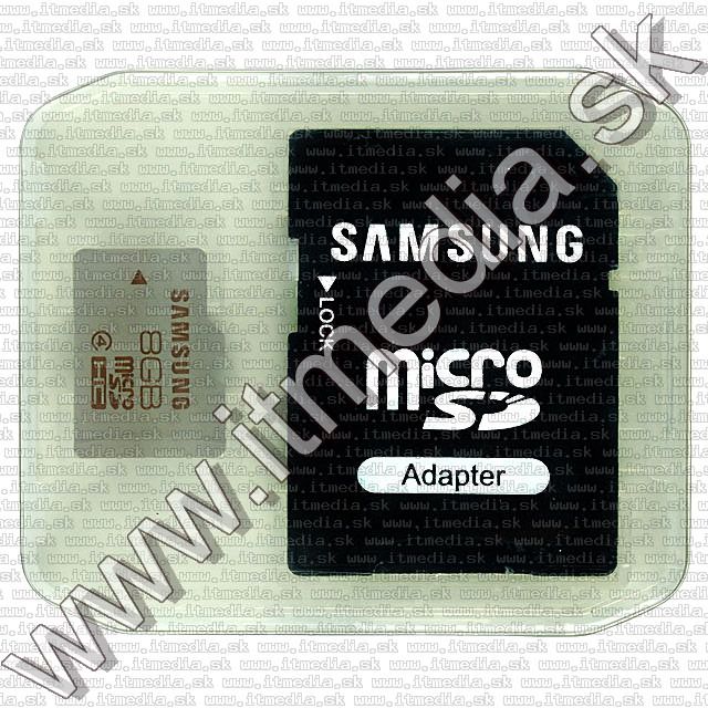 Image of Samsung microSD-HC Secure Digital card 8GB INFO! (IT7294)