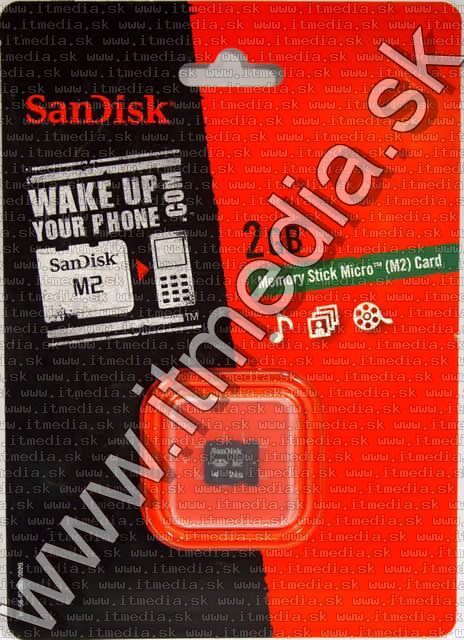 Image of Sandisk MemoryStick __micro__ (M2) 2GB *no adapter* (IT4062)