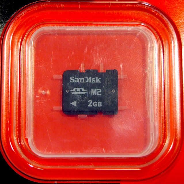 Image of Sandisk MemoryStick __micro__ (M2) 2GB *no adapter* (IT4062)
