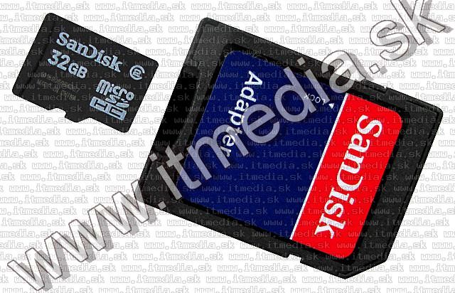 Image of Sandisk microSD-HC card 32GB Class2 (IT5724)