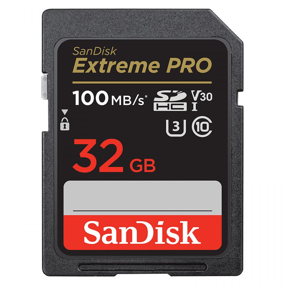 Image of Sandisk SD-HC kártya 32GB UHS-I U3 V30 *Extreme Pro* Class10 100/90 MB/s (IT12760)