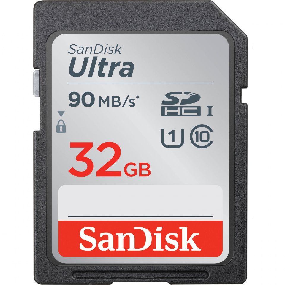 Image of Sandisk SD-HC kártya 32GB UHS-I U1 *Ultra* Class10 90MB/s (IT14550)