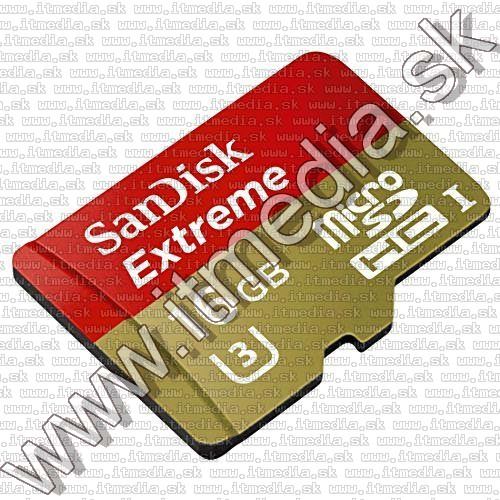 Sandisk microSD-HC kártya 16GB UHS-I U3 *Extreme CLASS10* 90MB/s + adapter (IT11627) Image of Sandisk microSD-HC kártya 16GB UHS-I U3 *Extreme CLASS10* 90MB/s + adapter (IT11627)