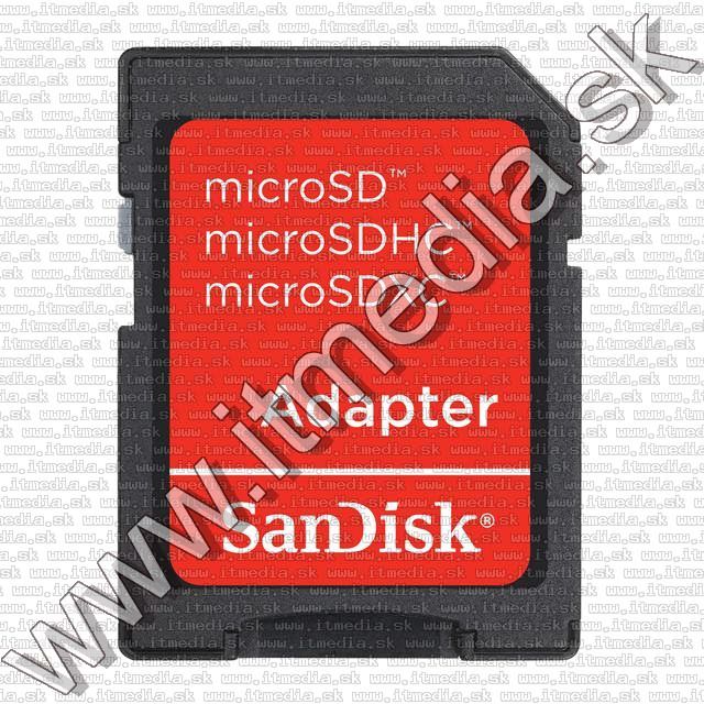 Image of Sandisk microSD-HC kártya 16GB UHS-I U1 *Ultra CLASS10* 48MB/s + adapter (IT7755)