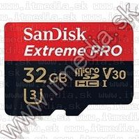 Image of Sandisk microSD-HC kártya 32GB UHS-I U3 V30 *Mobile Extreme Pro* 95R/90W MB/s + adapter (IT12716)
