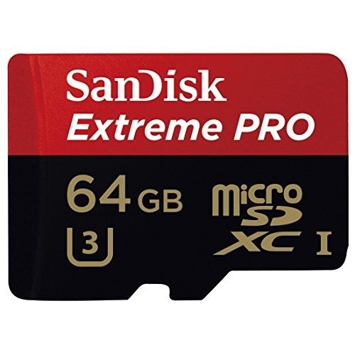 Image of Sandisk microSD-XC kártya 64GB UHS-I U3 *Extreme PRO CLASS10* 95R/90W MB/s + adapter (IT12344)