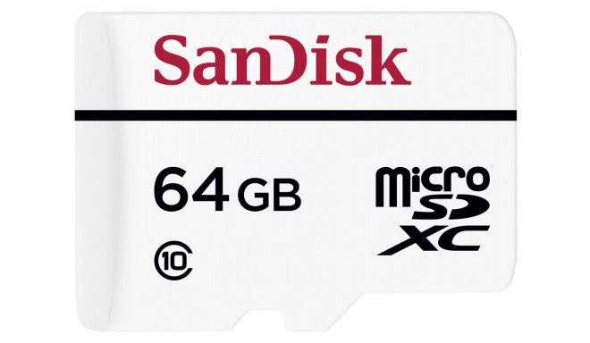 Image of Sandisk microSD-XC card 64GB class10 *High Endurance* CCTV INFO! SDSDQQ-064G-G46A (IT13456)