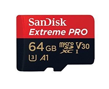 Image of Sandisk microSD-XC 64GB UHS-I U3 V30 A2 *Extreme PRO* [200R/90W] 4K UHD (IT13294)