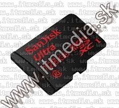 Image of Sandisk microSD-XC kártya 128GB UHS-I U1 *Ultra CLASS10* 80MB/s + adapter (IT12712)