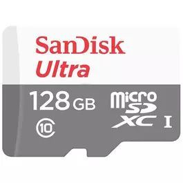 Image of Sandisk microSD-XC kártya 128GB UHS-I U1 *Mobile Ultra Android* 100MB/s (IT14699)
