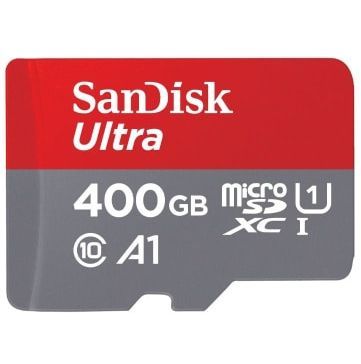 Image of Sandisk microSD-XC kártya 400GB UHS-I U1 A1 *Mobile Ultra* 100MB/s + adapter (IT14062)