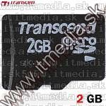 Image of Transcend microSD Secure Digital card 2GB (IT9664)