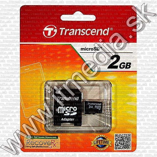 Image of Transcend microSD Secure Digital card 2GB (IT9664)