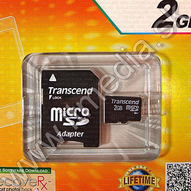 Image of Transcend microSD Secure Digital card 2GB (IT9664)