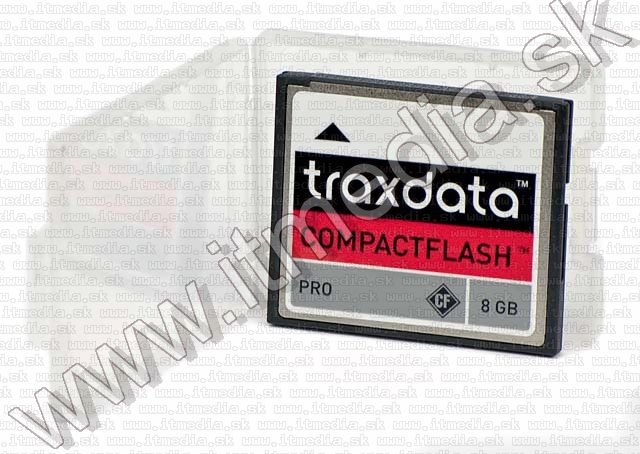 Image of Traxdata Compact Flash (CF) card 8GB PRO 233x (IT5130)