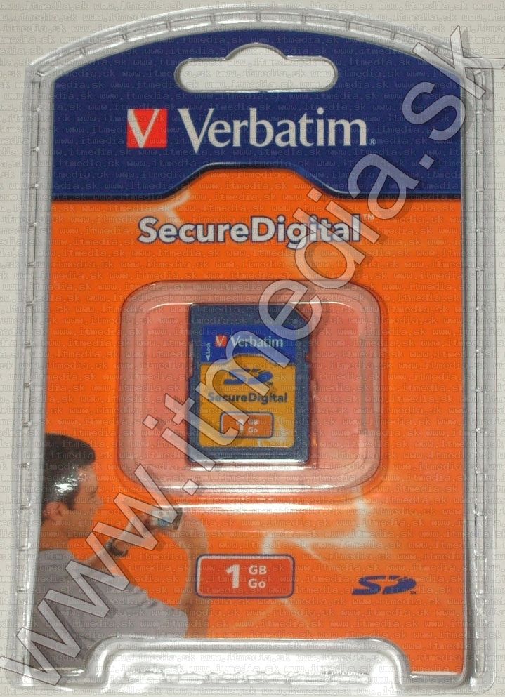 Image of Verbatim SD Memory card, 1GB (47171) (IT1159)