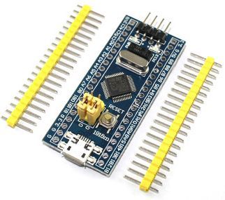 Image of STM32F103C8T6 microUSB ARM 32 Development Board (Arduino) (IT13624)