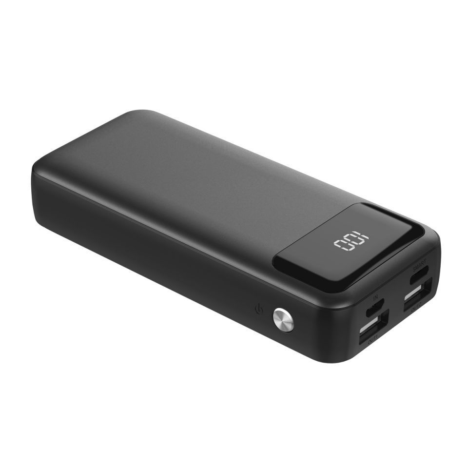 Platinet LCD Powerbank Li-Po 10000mAh Black (44999) (IT14318) Image of Platinet LCD Powerbank Li-Po 10000mAh Black (44999) (IT14318)