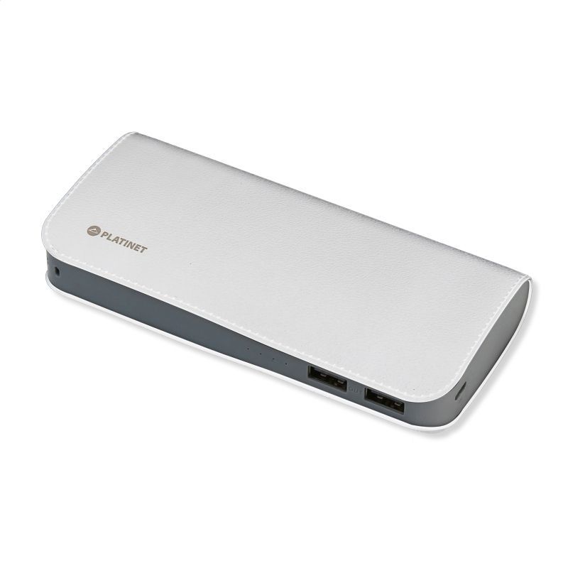 Platinet Powerbank 11000mAh Fehér (43714) Bőr (IT13896) Image of Platinet Powerbank 11000mAh Fehér (43714) Bőr (IT13896)