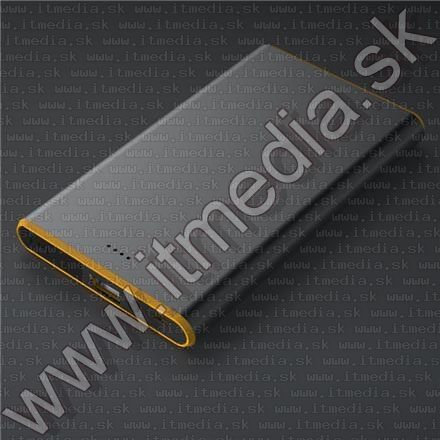Image of Platinet Powerbank 6000mAh USBb univerzális töltő - bikázó  Fekete-sárga (IT12192)