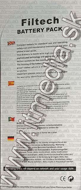 Image of Samsung Mobile (Cellphone) Accu D900 compatible (IT5123)