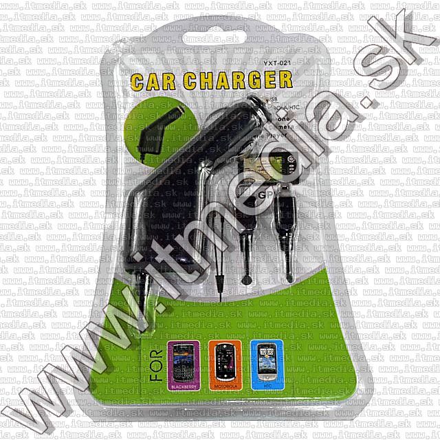 Image of Universal miniUSB-microUSB 12V mobile charger (IT7571)