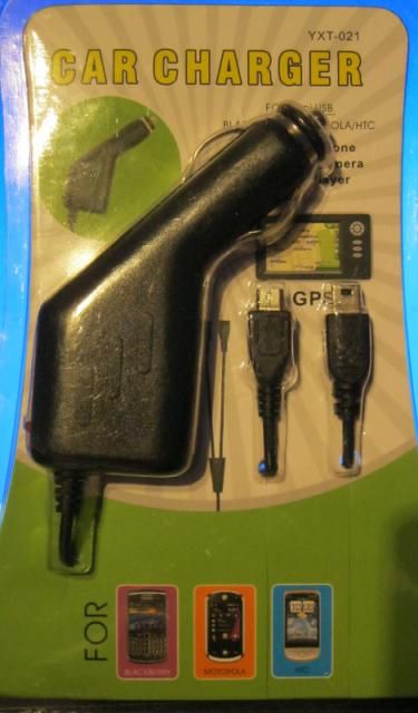 Image of Universal miniUSB-microUSB 12V mobile charger (IT7571)