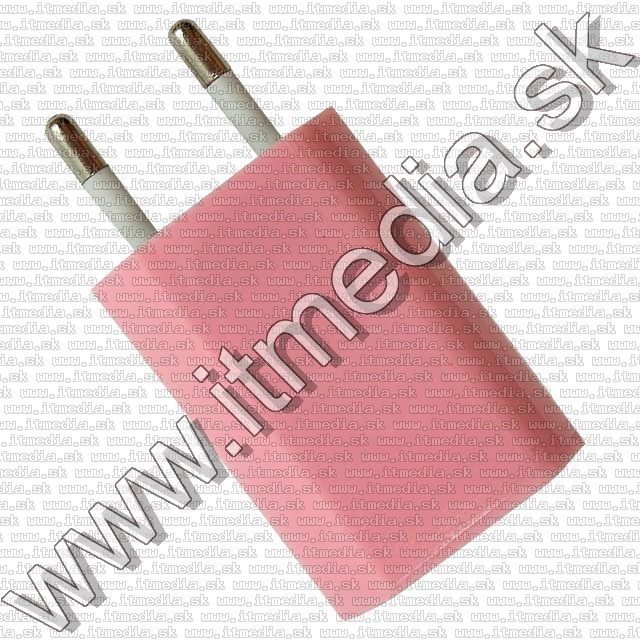 Image of Mini iPhone 230V USB charger *pink* INFO! (IT8079)