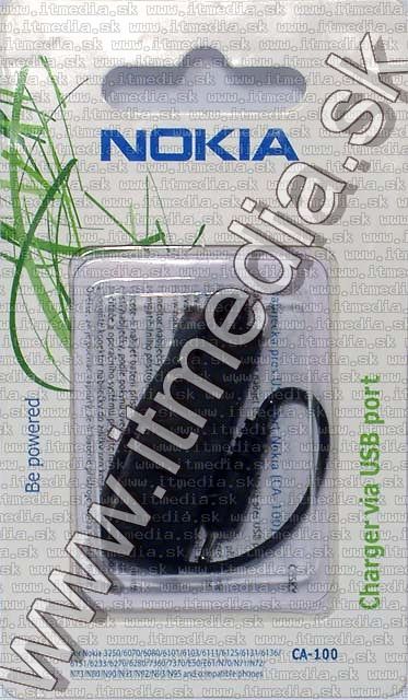 Image of Nokia USB mobile charger, N95 (IT4734)