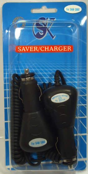 Image of Samsung G800, Omnia 12V mobile charger, noname (IT3996)