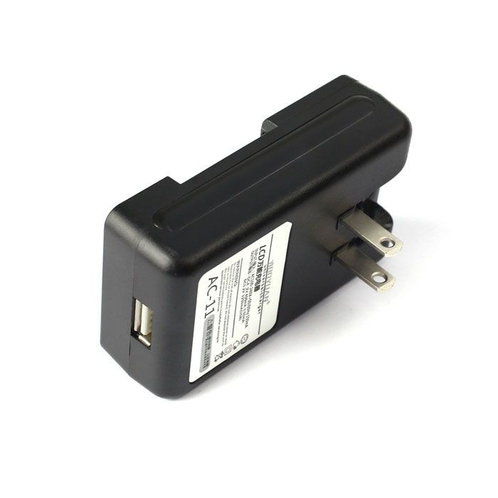 Image of Universal Cellphone Battery Charger (600mA) USB 1250mA (IT12560)